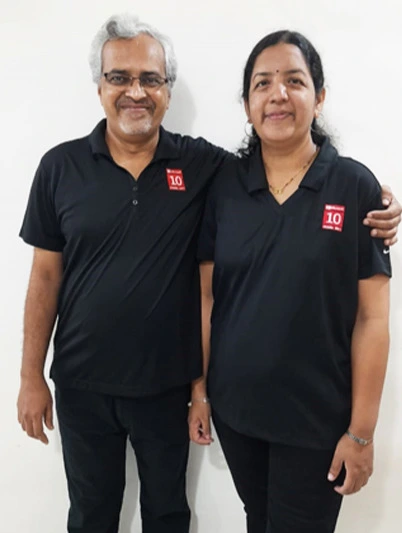 Manoj & Sangita Mahajan Senior IT trainers at Certification Guru, Pune, India